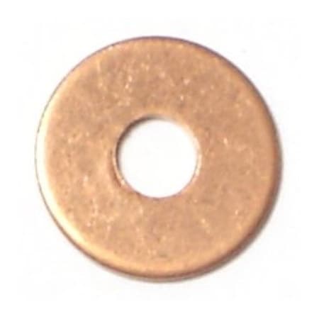 Midwest Fastener Round Rivet Washer, #9 ID, Copper, 72 PK 62201